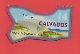 Magnet  Série Départements Et Régions De France " Le Calvados 14 " - Tourism