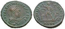VALENTINIANUS II  (375 - 392) AD  -  AE 24  5,90 Gr.  -  ANTIOCHIA  378 - 383 AD  -  RIC 40 B  -  SS - VZ - La Fin De L'Empire (363-476)