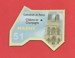 Magnet  Série Départements Et Régions De France " La Marne 51  " - Turismo