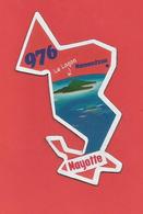 Magnet  Série Départements Et Régions De France " Mayotte 976  " - Toerisme