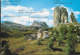 DOLOMITI - RIFUGIO CINQUE TORRI - TIMBRO DEL RIFUGIO - Alpinisme