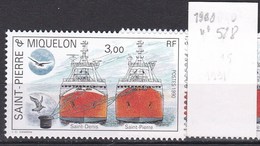 Saint Pierre Et Miquelon Neuf **  1990 N° 528 - Unused Stamps