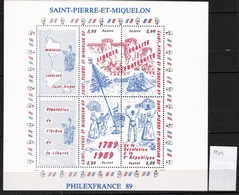 Saint Pierre Et Miquelon Neuf ** 1989, Valeur Faciale 20 Francs, Environ 3 Euros - Ongebruikt