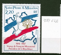 Saint Pierre Et Miquelon Neuf ** 1987 - Unused Stamps