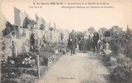 CHAMBRY - Monseigneur Marbeau Au Cimetière - Guerre 1914-15-16 - Anniversaire De La Bataille De La Marne - Cesson