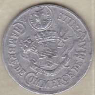 13. Bouche Du Rhône. Marseille. Chambre De Commerce. 10 Centimes 1916, En Aluminium - Noodgeld