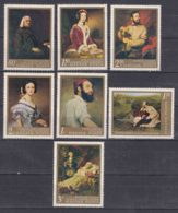 Hungary 1967 Art Paintings Mi#2330-2336 A - Perforated, Mint Never Hinged - Neufs