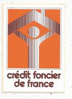 Autocollant , Banque ,  CREDIT FONCIER DE FRANCE - Stickers