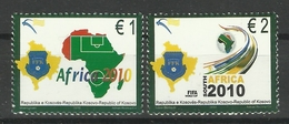 KOSOVO 2010  SOCCER WORLD CUP SOUTH AFRICA  SET MNH - 2010 – South Africa