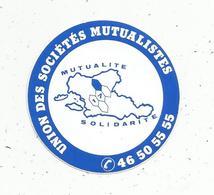 Autocollant , Union Des Sociétés Mutualistes - Stickers