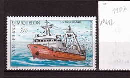 Saint Pierre Et Miquelon Neuf ** 1987 - Unused Stamps