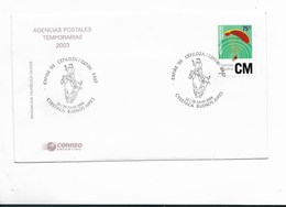 ARGENTINA 2003, EXFIRE, CEFILOZA, HORSES SPECIAL POSTMARK ON COVER - Nuevos