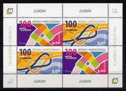 Bosnien-Herzegowina (kroatische Republik) / Bosnia (croatian Post) / Bosnie-Herzégowine Mostar Block 2007 EUROPA ** - 2007