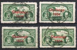 POLOGNE POSTE AERIENNE 9B X4 - Used Stamps