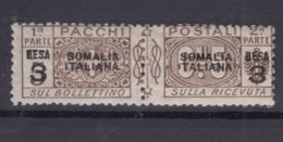 Italy Colonies Somalia 1923 Parcel Post Pacchi Postali Sassone#21 Mint Hinged - Somalie