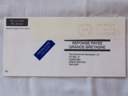 Finland 1996 Cover Helsinki To England - Machine Franking - Brieven En Documenten