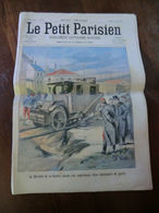 Le Petit Parisien N°891-4 Mars 1906-le Ministre De La Guerre Assiste Aux Expériences D'une Automobile De Guerre- - Le Petit Parisien