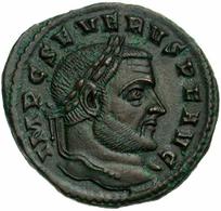 SEVERUS II Als AUGUSTUS -  (306 - 307) AD -  AE Follis,  9,42 Gr.  - PAVIA - TICINVM  -  RIC 73 -  R2  -  RELIËF & PATIN - The Tetrarchy (284 AD To 307 AD)