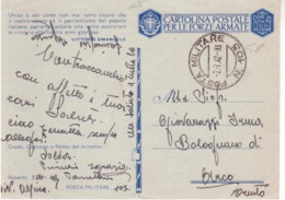 I.P. L'Europa Contro Da P:m:103 Del 2/7/1942  D607 - Stamped Stationery