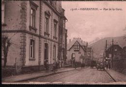 Cp OBERSTEIN - Rue De La Gare N°1918 - Idar Oberstein