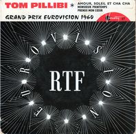 Pochette Sans Disque -Tom Pillibi Grand Prix De Eurovision 1960 - Variéty 17 - - Toebehoren En Hoezen