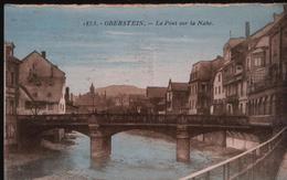 Cp OBERSTEIN - 1926 - Le Pont Sur La Nahe - Idar Oberstein