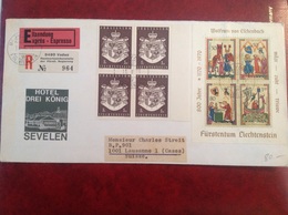 Sevelen Vaduz Pour Lausanne - Maschinenstempel (EMA)