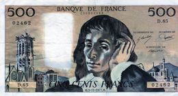 BILLET DE 500 FRANCS Pascal Le 03-11-1977 En Sup - - 500 F 1968-1993 ''Pascal''