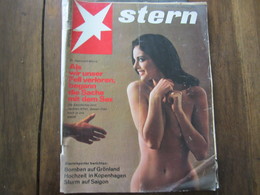 MAGAZINE STERN FEBRUAR  1968   N 7 BOMBEN AUF GRONLAND HOCHZEIT IN KOPENHAGEN STURM AUF SAIGON - Reizen En Ontspanning