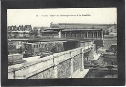 CPA Paris 75 Métro Métropolitain Non Circulé - Métro Parisien, Gares