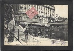 CPA Paris 75 Métro Métropolitain Circulé - Métro Parisien, Gares