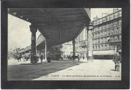 CPA Paris 75 Métro Métropolitain Circulé - Métro Parisien, Gares