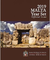 Malte 2019 : Coffret BU De 9 Pièces Dont La 2€ Commémorative 'Ta'Hagrat' Avec Le 'F' - Disponible En France - Malte