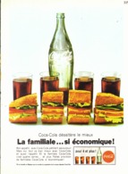 PUB " COCA-COLA " 1960'S ( 11 ) - Reclame-affiches