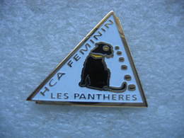 Pin's Du HCA Féminin (Hockey Club Ajoie) En Suisse, "Les Pantheres" - Skating (Figure)