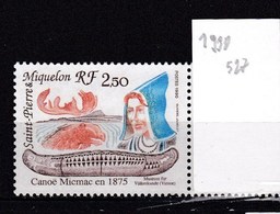 2 X St. Pierre Et Miquelon Neufs** 1990 - Unused Stamps