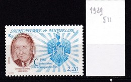 2 X St. Pierre Et Miquelon Neufs **  1989 - Ongebruikt