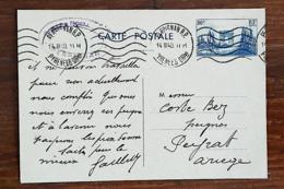 FRANCE Entier Postal écrit N° 403-CP2 Défilé Du 11 Novembre - Standaardpostkaarten En TSC (Voor 1995)