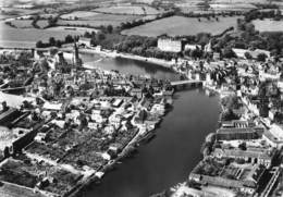 72-SABLE-SUR-SARTHE- VUE D'ENSEMBLE ET LA SARTHE - Sable Sur Sarthe