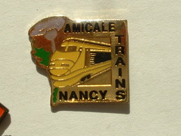 Pin's TGV - AMICALE TRAINS NANCY - TGV