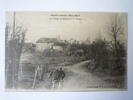 GP 2019 - 1228  Le Village De REILLON  (Meurthe-et-Moselle)  En Ruines   1918   XXX - Otros & Sin Clasificación