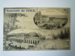 GP 2019 - 1232  TOUL  (Meurthe-et-Moselle)  :  Carte Multivue  "Souvenir De TOUL"   1915   XXX - Toul