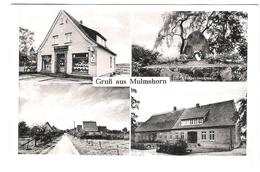 Deutschland - Mulmshorn Krs. Rotenburg - Gemischtwaren Laden - Kriegerdenkmal - Bahnhof Siedlung - Schule - Rotenburg (Wuemme)