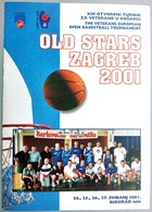 Croatia Biograd 2001 / OLD STARS ZAGREB / The Veterans European Open Basketball Tournament / Brochure - Other & Unclassified