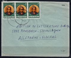 Ca0299 ZAIRE 1982, Mobutut Stamps On Lubumbashi 1 Cover To Germany, I.10(M) Cancellation - Gebraucht