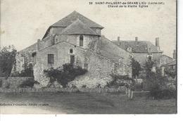44 - SAINT PHILBERT DE GRAND LIEU - T.B. Vue Du Chevet De La Vieille Eglise - Saint-Philbert-de-Grand-Lieu