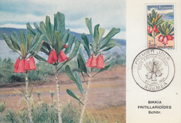 Carte  Maximum  1er Jour   NOUVELLE CALEDONIE   Fleurs   1964 - Tarjetas – Máxima