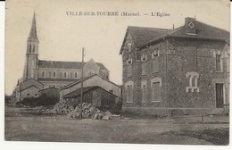 51-30552  ,   VILLE  Sur  TOURBE  ,    L'EGLISE - Ville-sur-Tourbe