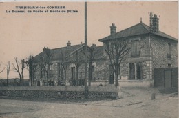 TREMBLAYE LES GONESSE  LE BUREAU DE POSTE ET ECOLE DES FILLES - Tremblay En France