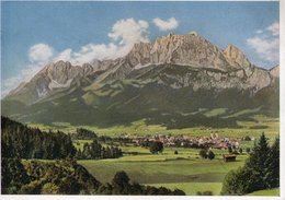 St. Johann In Tirol Mit Kaisergebirge 1943 Coloriert - St. Johann In Tirol